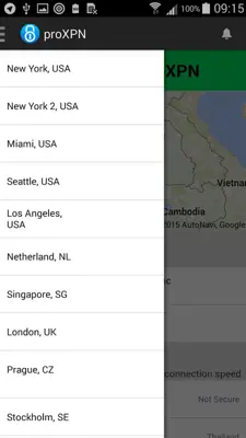 proXPN android App screenshot 2